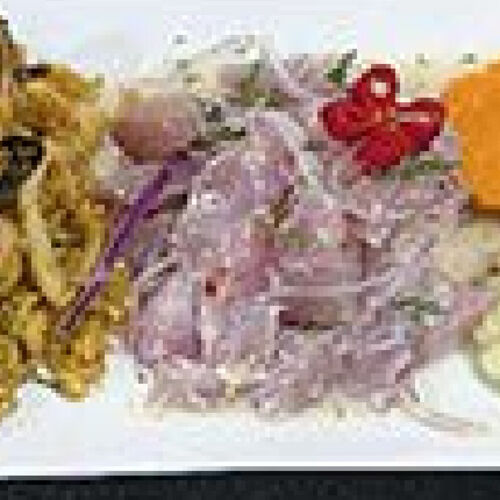 Arroz con Mariscos + Ceviche Tradicional